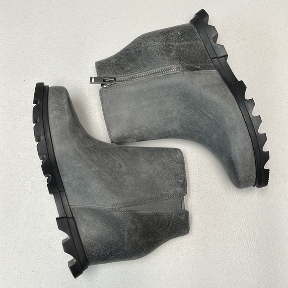 SOREL | Joan of Arctic Wedge III Zip (Quarry and Black) - Picture 5 of 10